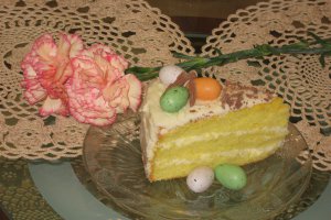 Tort cu crema de lamaie