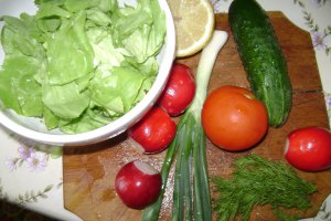 Salata de primavara din epoca de piatra