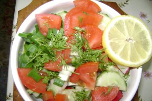 Salata de primavara din epoca de piatra