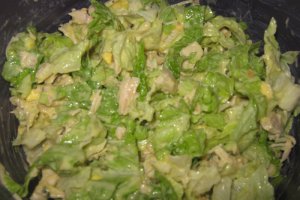 Salata de pui cu maioneza si tarhon