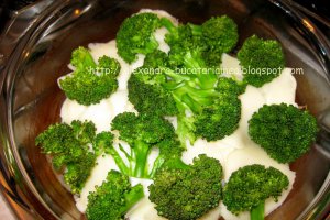 Pulpe de pui gratinate cu broccoli