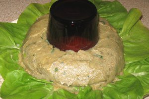 Coronita din salata  de vinete
