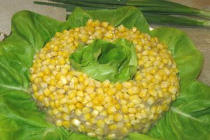 Coronita din salata  de vinete