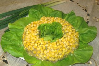 Coronita din salata  de vinete
