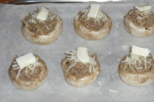 Ciuperci umplute 2