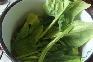 Pizza cu spanac si pesto cu o salata de capsuni cu spanac