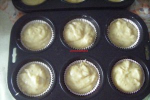 Muffin cu banane
