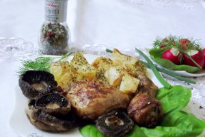 Pulpe de pasare, la cuptorul cu halogen- Reteta numarul 200!