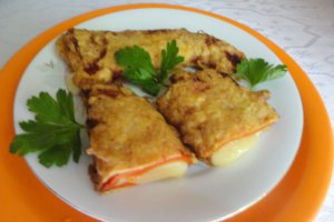 Ardei kapia pane cu mozzarella
