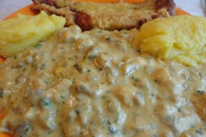 Tocanita de ciuperci champignon
