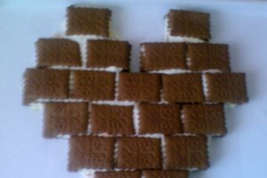 Tort de biscuiti cu inghetata