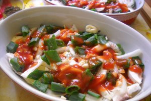 Ficatei cu legume la cuptor