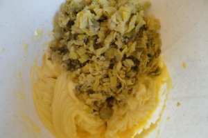 Fasole verde cu maioneza
