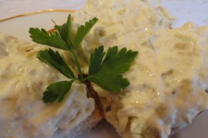 Fasole verde cu maioneza