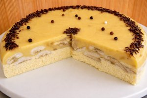 Desert tort polar cu banane