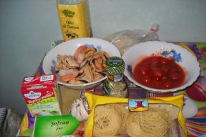 Fructe de mare gratinate