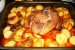 Jambon de porc la cuptor cu cartofi noi-7