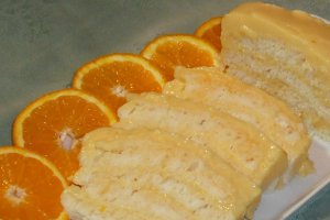 Deliciu cu portocale(din albusuri)