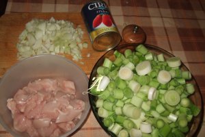 Mancarica de praz, masline si carne