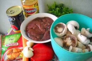 Ficatei cu legume