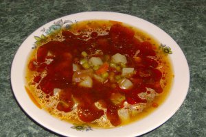 Supa de mazare si gulie