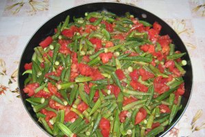 Salata de bame-reteta specific araba