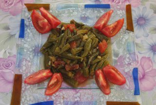 Salata de bame-reteta specific araba