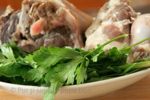 Ciorbă de legume cu cărniţă afumată