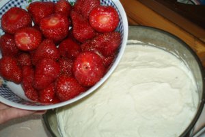 Strawberry Cheese Pie