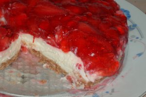 Strawberry Cheese Pie