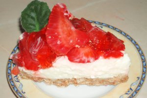Strawberry Cheese Pie