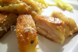 Pulpe si piept de pui crocantoase
