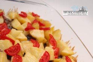 Cartofi cu bacon si ciuperci