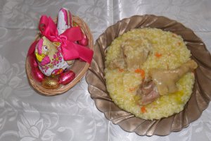 Pilaf de gaina de tara