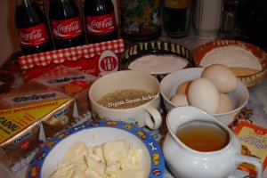 Chec cu malai si nuci