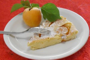 Clafoutis cu caise