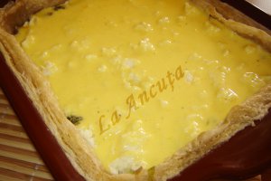 Quiche taraneasca cu ciuperci