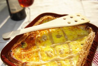 Quiche taraneasca cu ciuperci