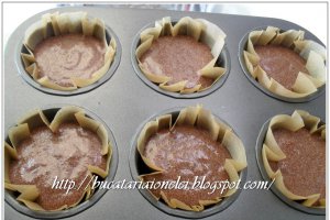 Muffins cu ciocolata