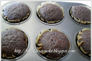 Muffins cu ciocolata
