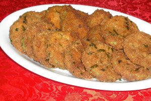 Dovlecel pane cu parmezan