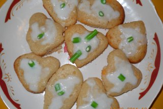 Briose cu crema de nuca de cocos