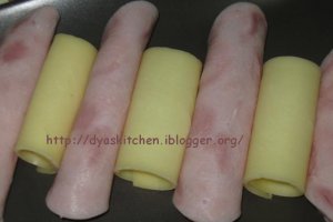Sandwich cu oua si cartofi