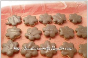 Biscuiti  cu ciocolata