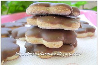 Biscuiti  cu ciocolata