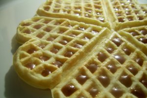 Gauffre cu caramel