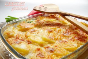 Cartofi gratinati, o reteta gustoasa si spornica