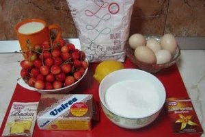 Prajitura cu cirese