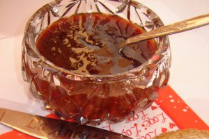 Dulceata de rabarbar si capsuni