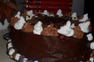 Tort cu ciocolata si visine